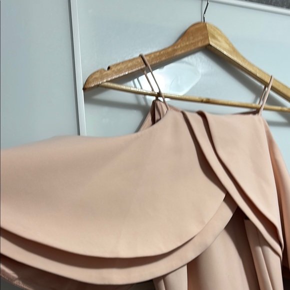 Eliza J Pink Asymmetrical Ruffled Sundress - Picture 4 of 11